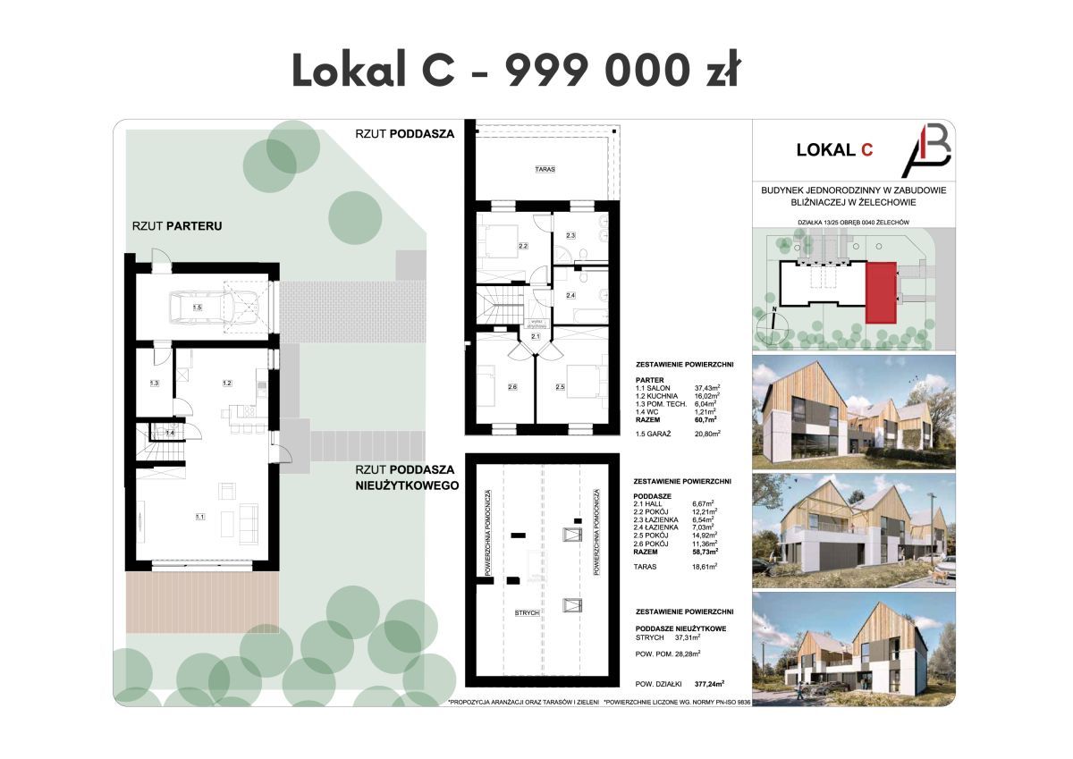 bliźniak, 4 pokoje Żelechów, ul. Majowa. Zdjęcie 15