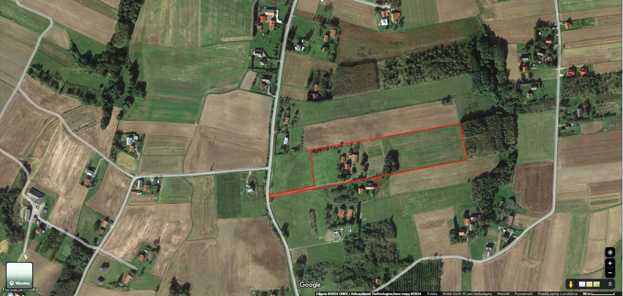 Działka rolno-budowlana Markuszowa