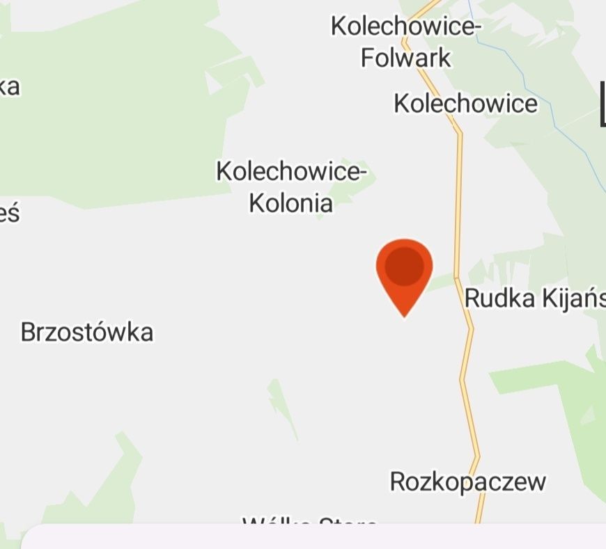 Działka rolno-budowlana Rozkopaczew Pasy. Zdjęcie 2