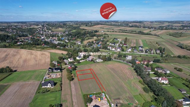 Działka budowlana Kraków Łuczanowice, ul. ks. Kazimierza Figlewicza. Zdjęcie 1