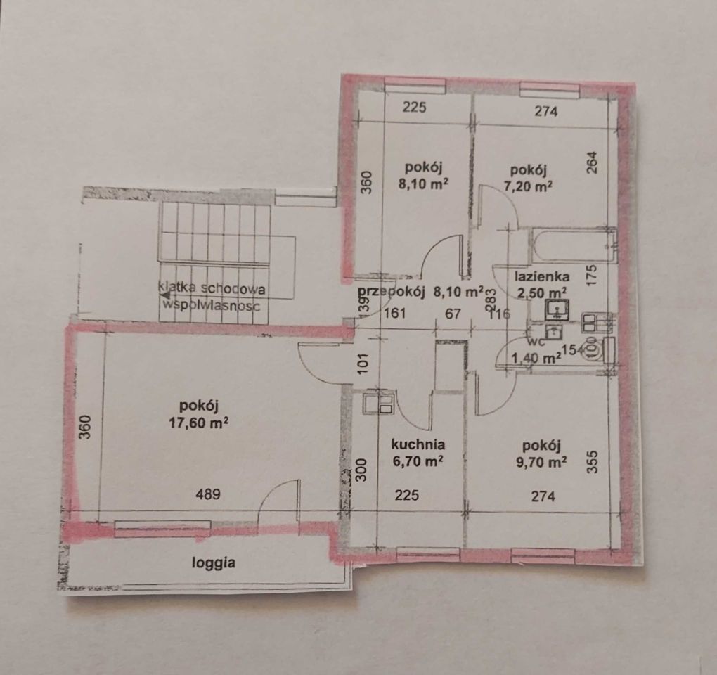 Mieszkanie 4-pokojowe Bogatynia, ul. Białogórska. Zdjęcie 8