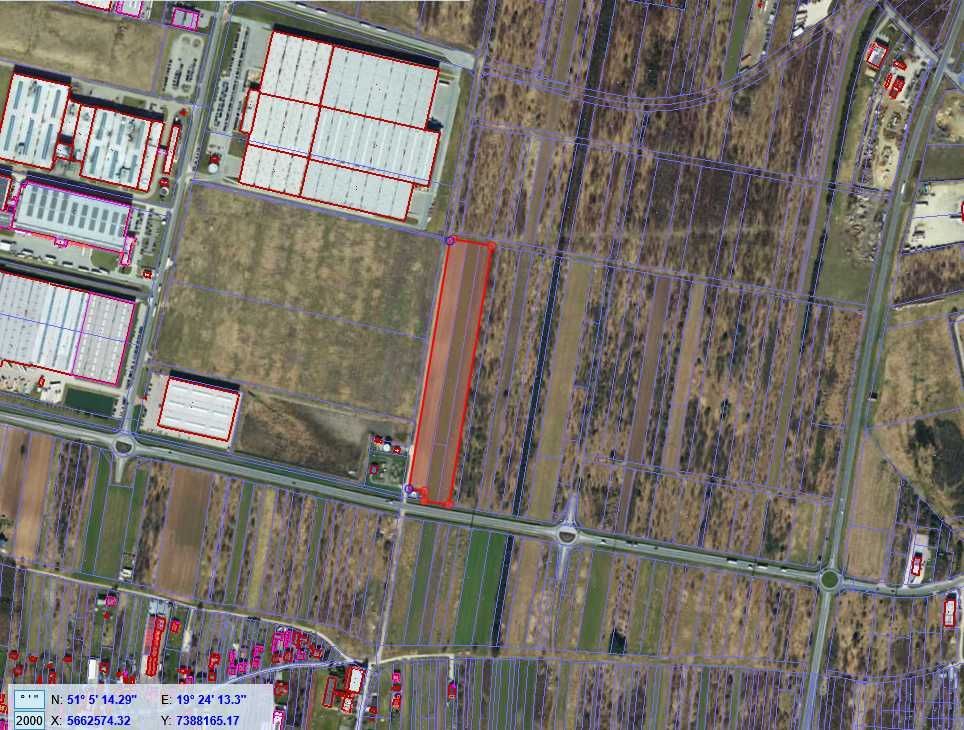 Działka inwestycyjna Radomsko. Zdjęcie 3