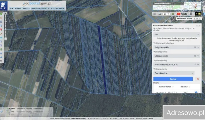 Działka rolna Boczkowice