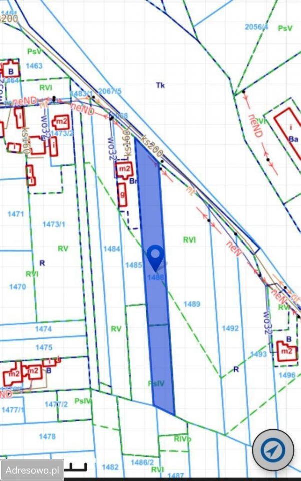 Działka rolna Żędowice, ul. Kolejowa. Zdjęcie 2