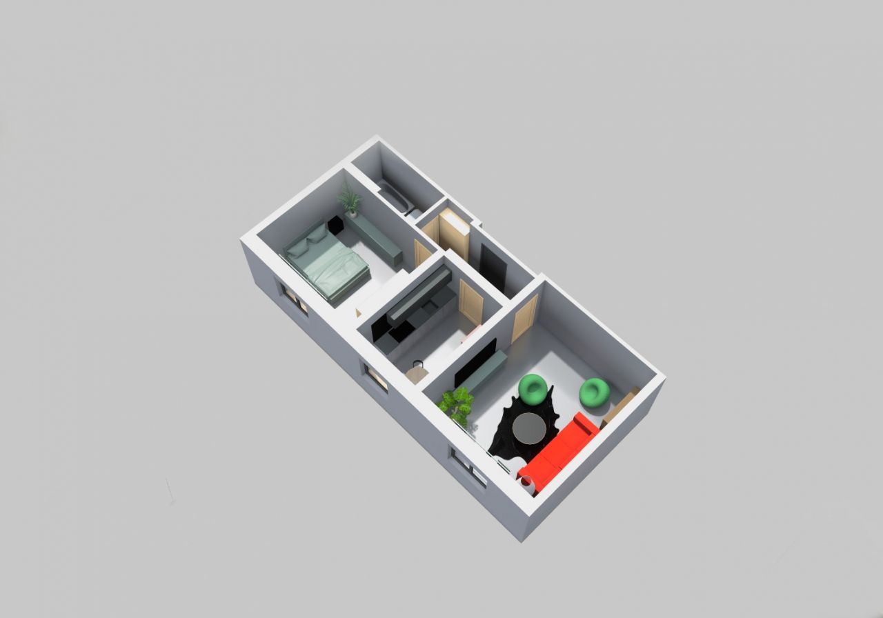 Mieszkanie 2-pokojowe Brodnica, ul. Zakątek. Zdjęcie 5