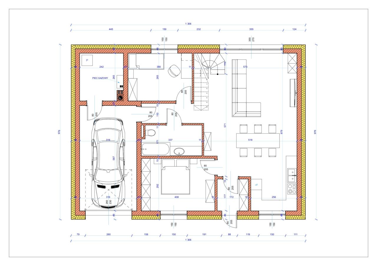dom wolnostojący, 4 pokoje Polanowice. Zdjęcie 22