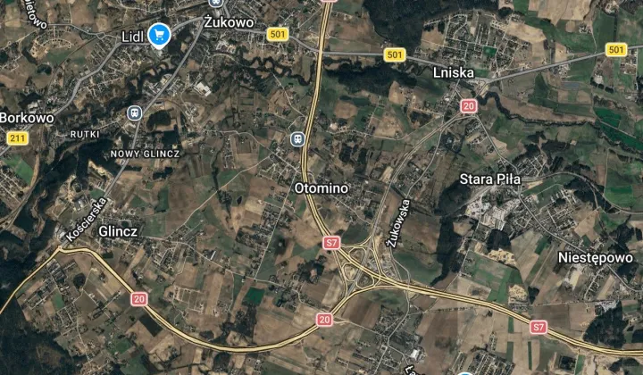 Działka budowlana Otomino