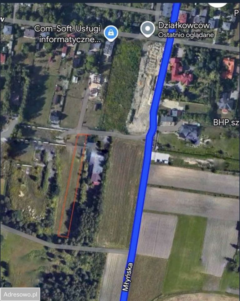 Działka budowlana Mikołów, ul. Młyńska. Zdjęcie 5