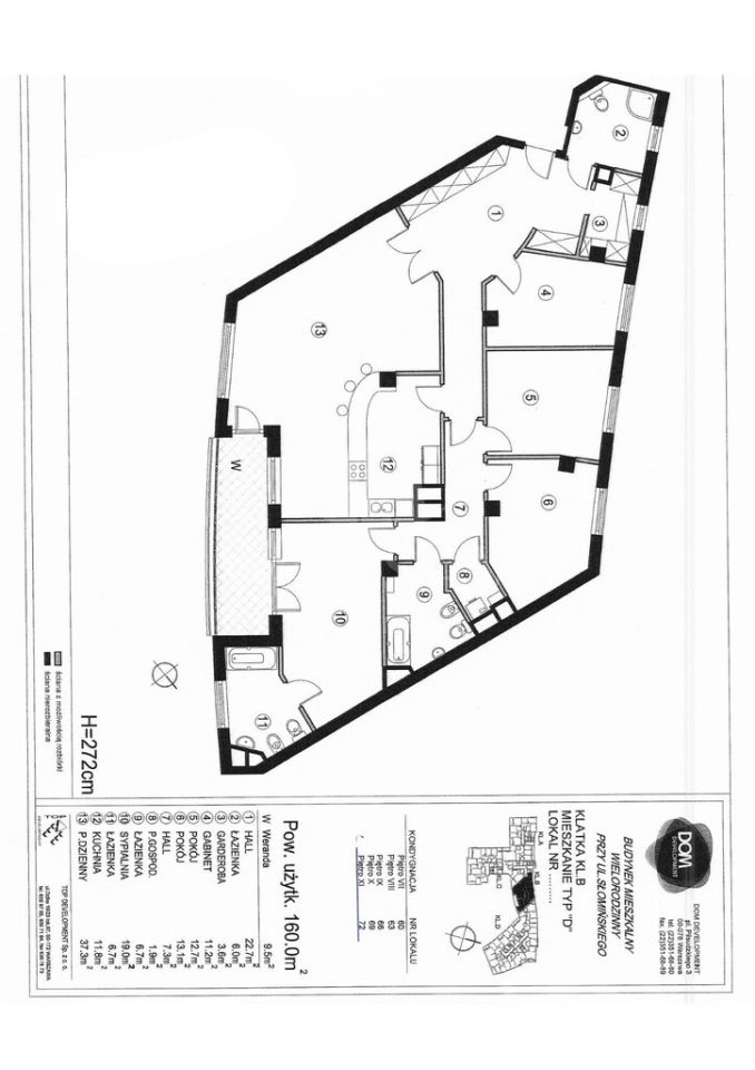 Mieszkanie 5-pokojowe Warszawa Śródmieście, ul. Zygmunta Słomińskiego. Zdjęcie 29