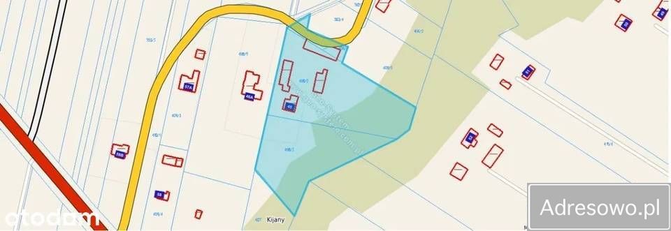 Działka budowlana Kijany. Zdjęcie 3