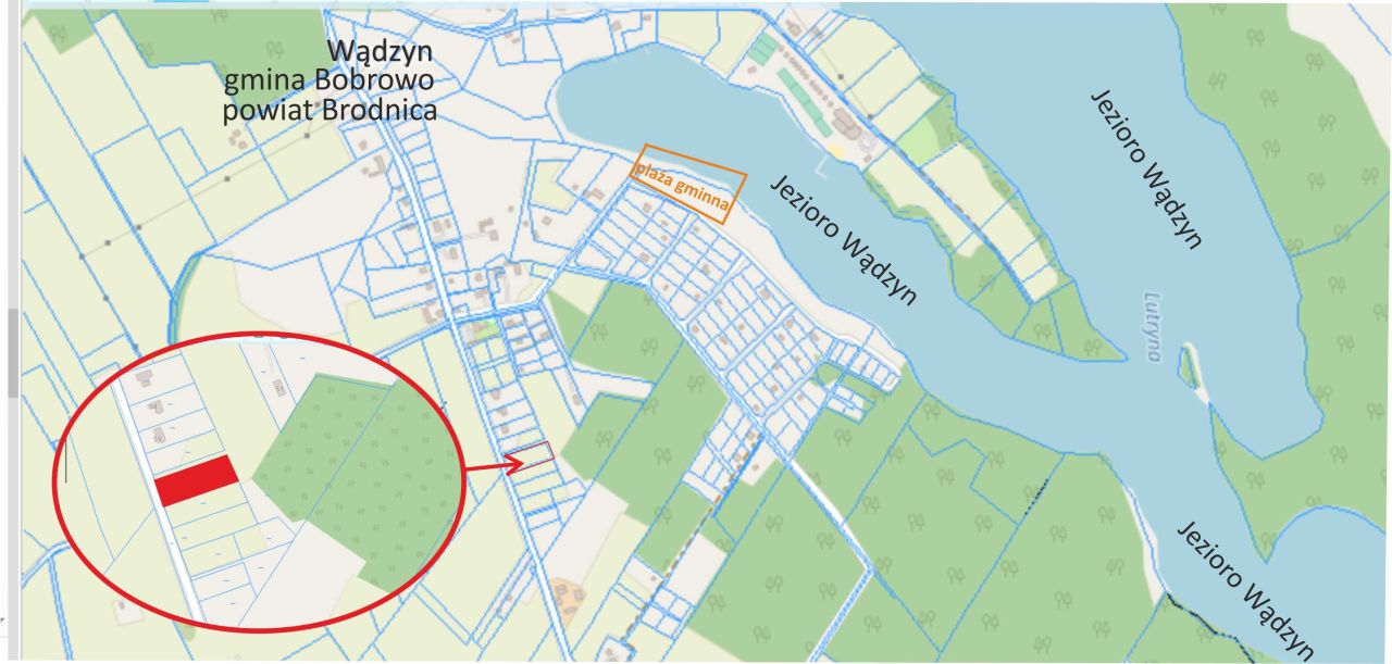 Działka budowlana Wądzyn. Zdjęcie 16