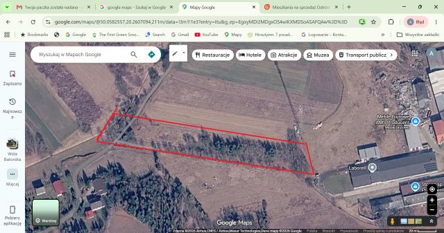 Działka rolna Wola Batorska Ruskie. Zdjęcie 1