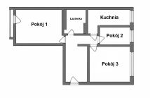 Mieszkanie 3-pokojowe Maków Podhalański, os. Osiedle Tysiąclecia. Zdjęcie 1