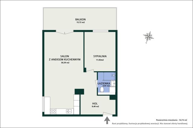 Mieszkanie 2-pokojowe Warszawa Białołęka, ul. Geodezyjna. Zdjęcie 39