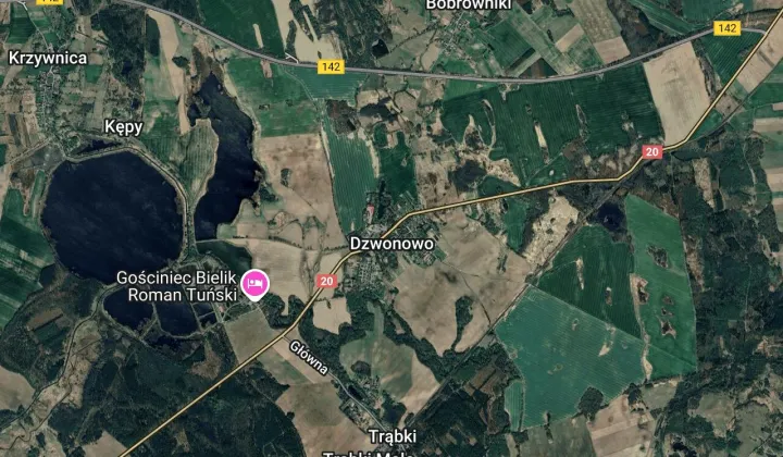 Działka rolna Dzwonowo