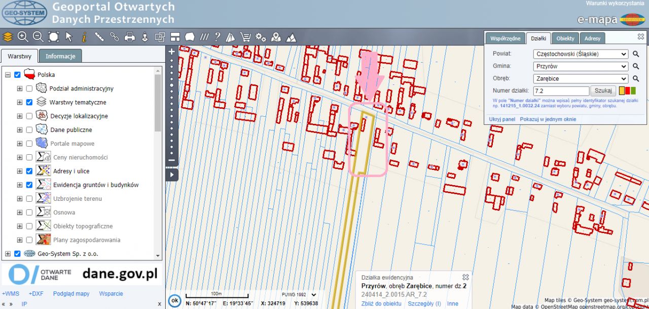 Działka budowlana Zarębice. Zdjęcie 9