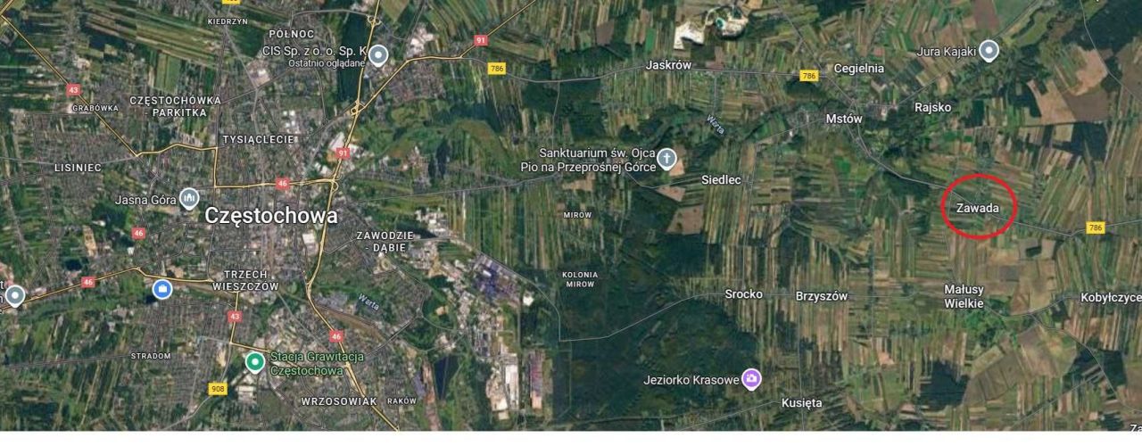 Działka budowlana Zawada. Zdjęcie 6