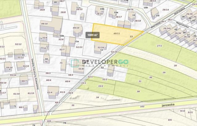 Działka budowlana Siedlce, ul. Wierzbowa. Zdjęcie 6