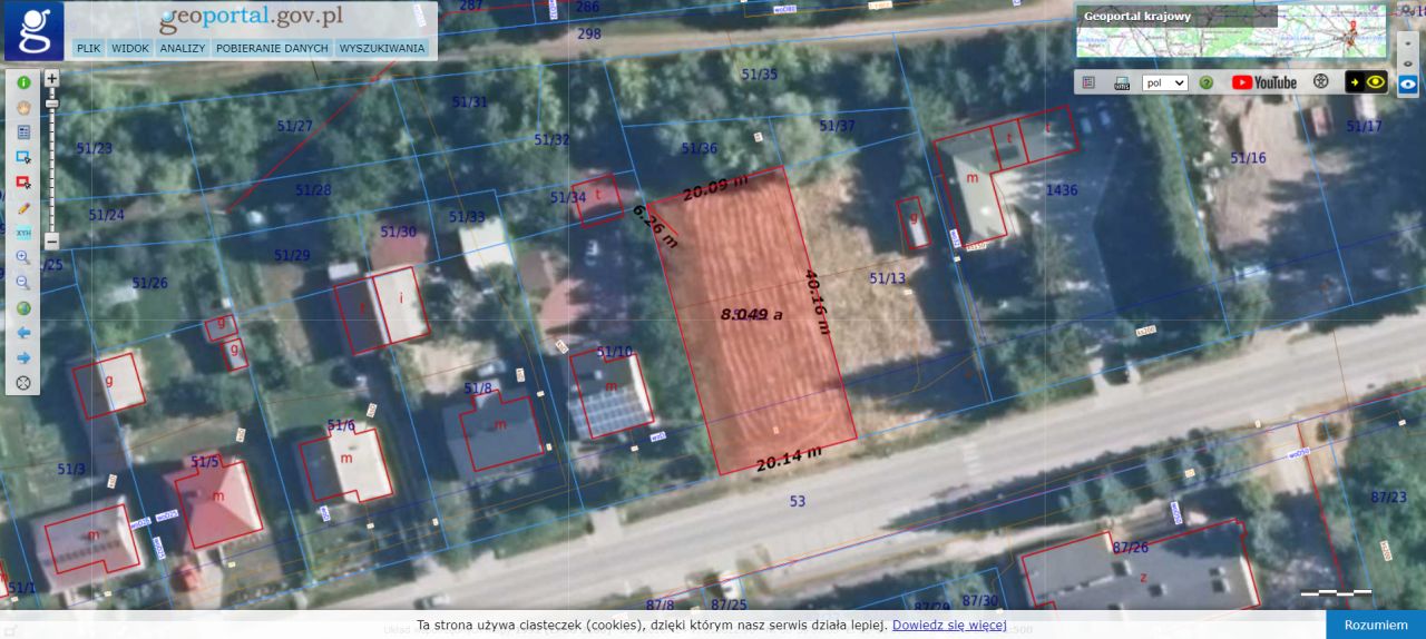 Działka budowlana Leśniowice. Zdjęcie 2