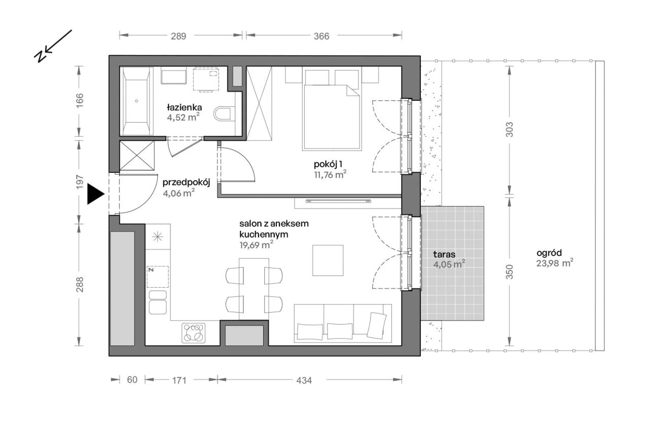 Mieszkanie 2-pokojowe Katowice Brynów, ul. Ceglana. Zdjęcie 7