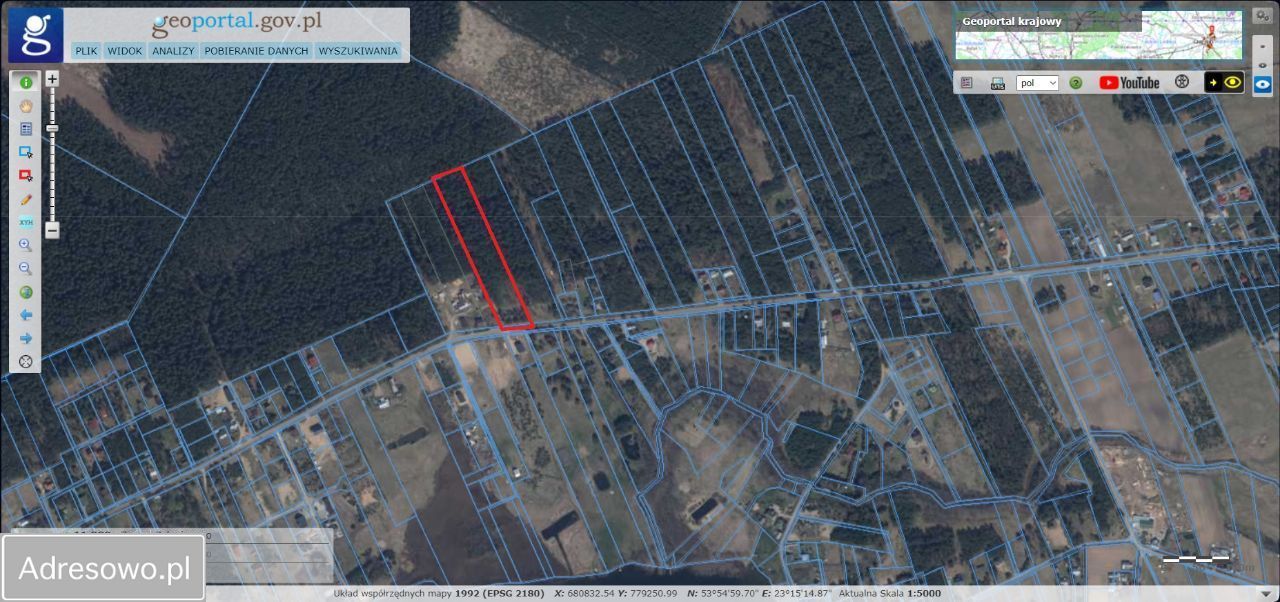 Działka budowlana Gorczyca. Zdjęcie 4