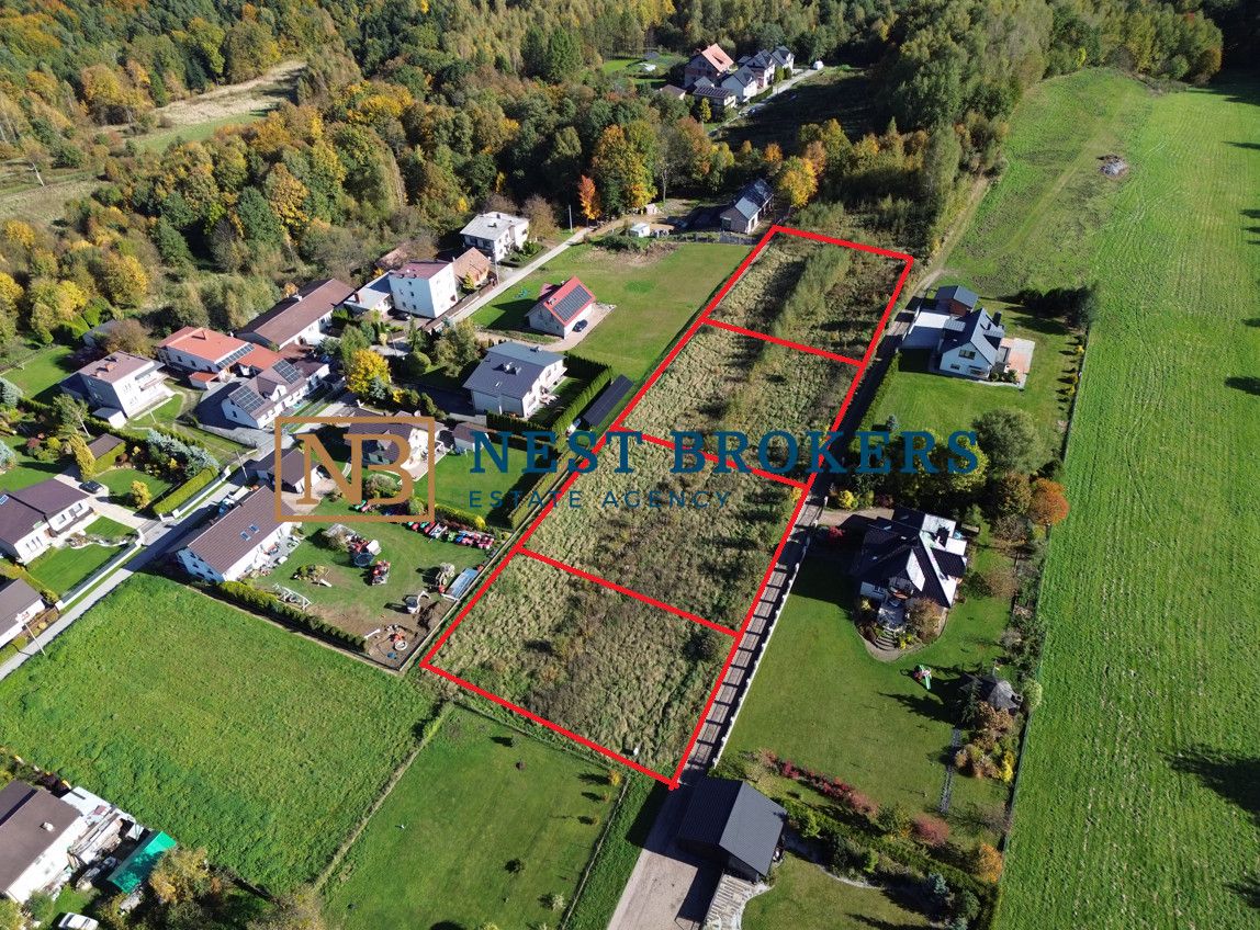 Działka budowlana Kalwaria Zebrzydowska Czerna, ul. Polna. Zdjęcie 3