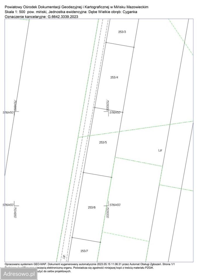 Działka budowlana Cyganka. Zdjęcie 2