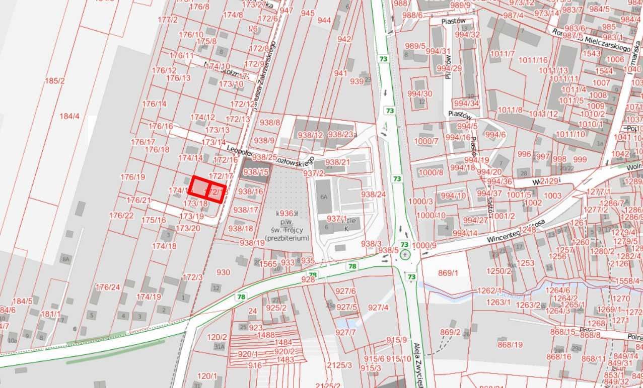 Działka budowlana Chmielnik, ul. Janusza Zakrzeńskiego. Zdjęcie 3