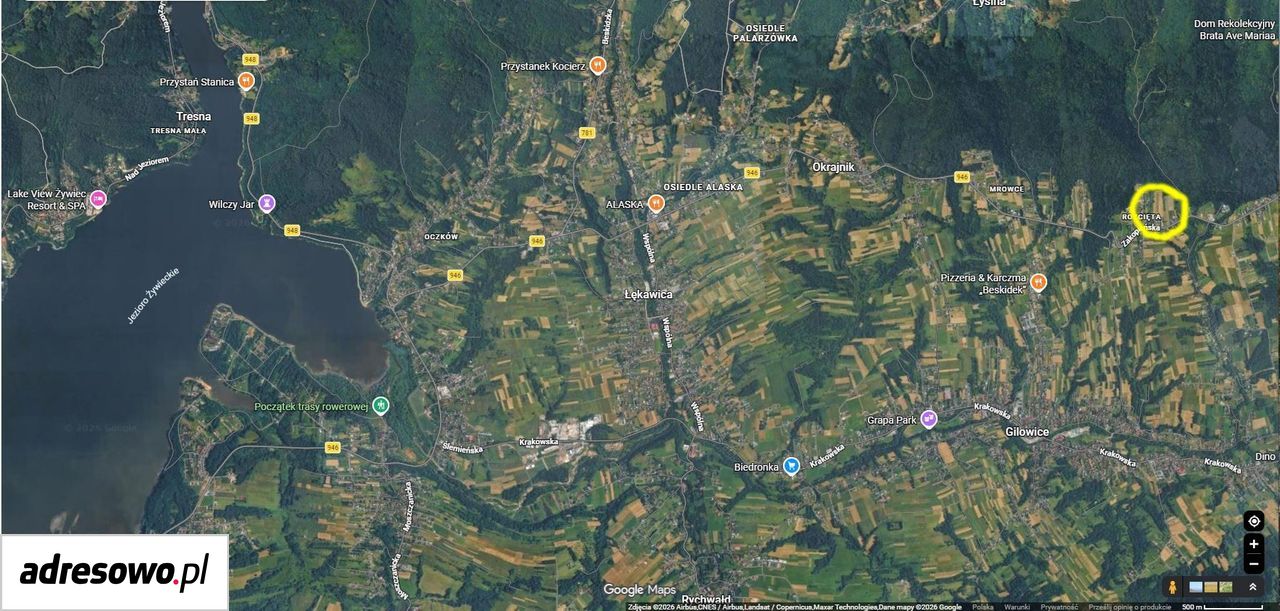 Działka budowlana Gilowice, ul. Zakopiańska. Zdjęcie 9
