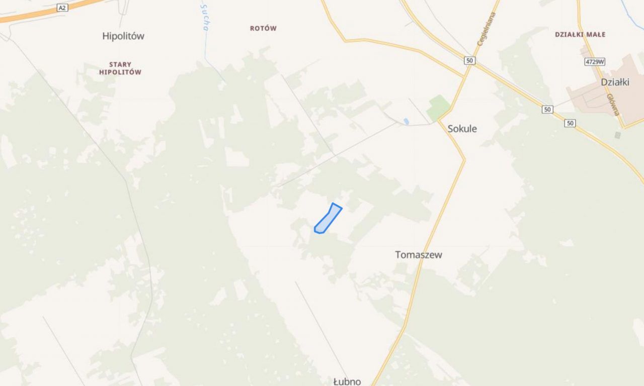 Działka budowlana Tomaszew. Zdjęcie 13