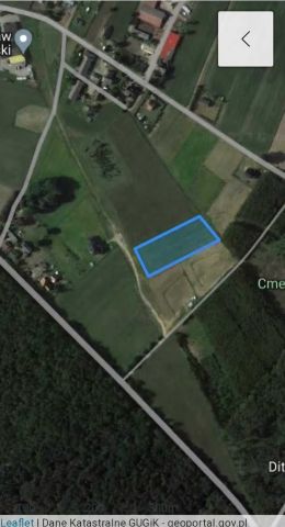 Działka budowlana Czystochleb. Zdjęcie 1