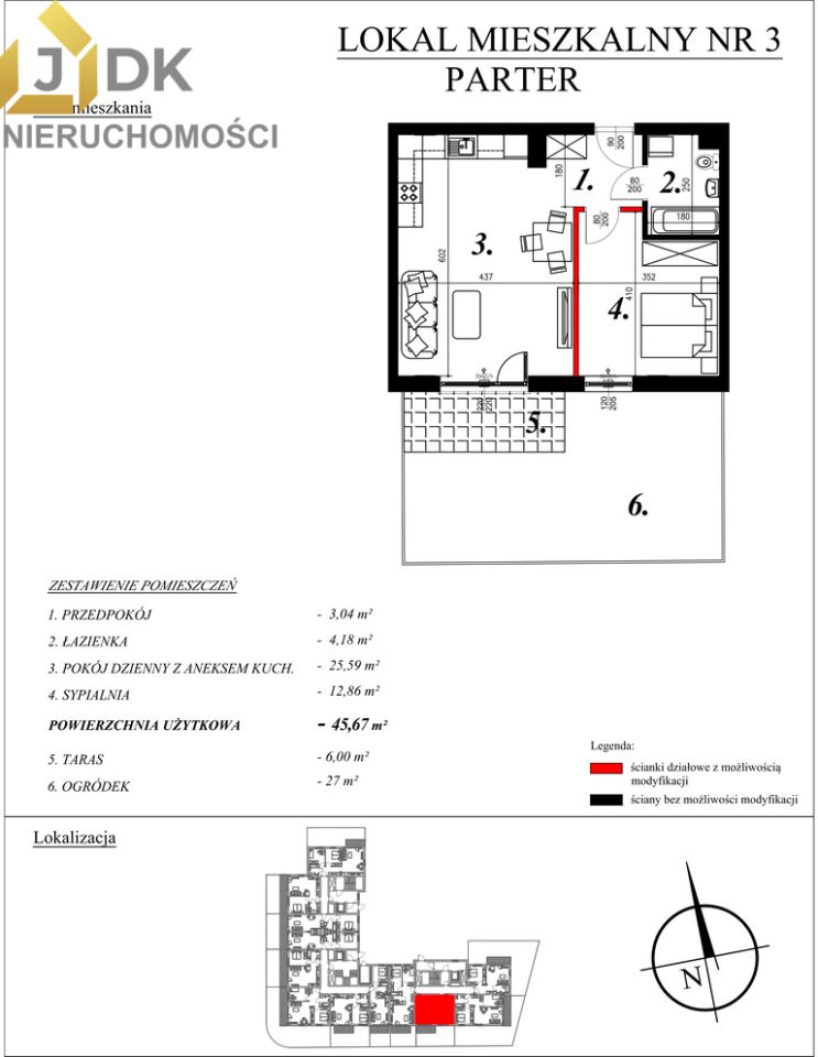 Mieszkanie 2-pokojowe Sochaczew, ul. Kochanowskiego. Zdjęcie 10