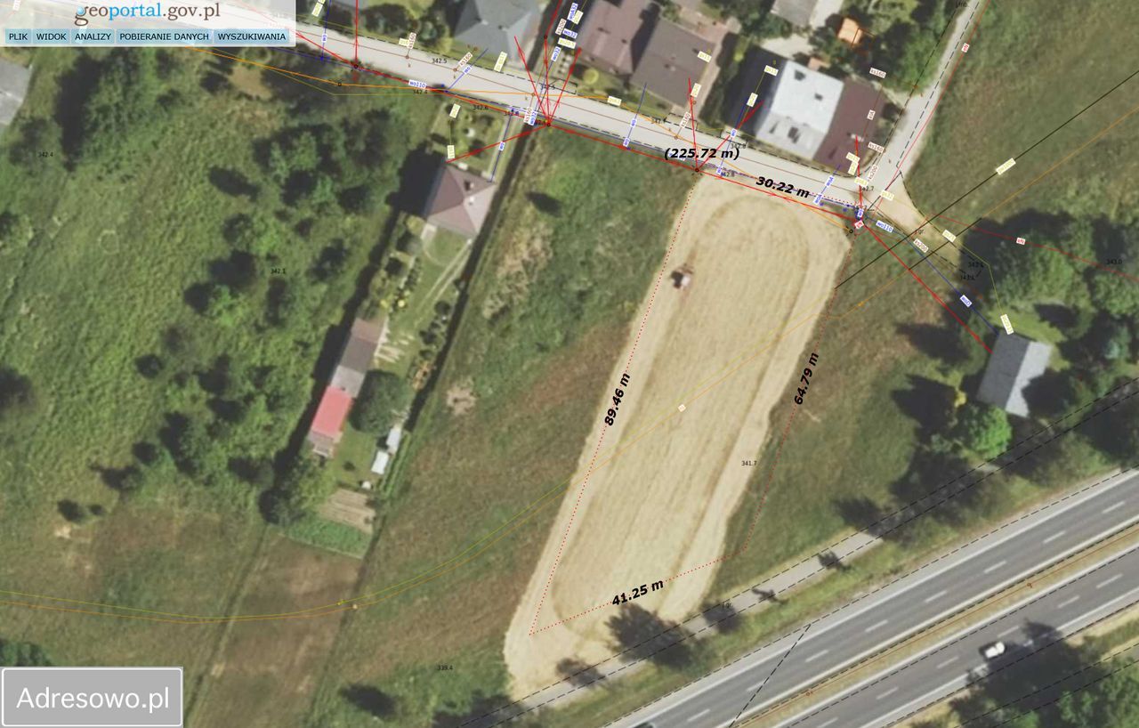 Działka rolno-budowlana Ujków Nowy, ul. Górna. Zdjęcie 5