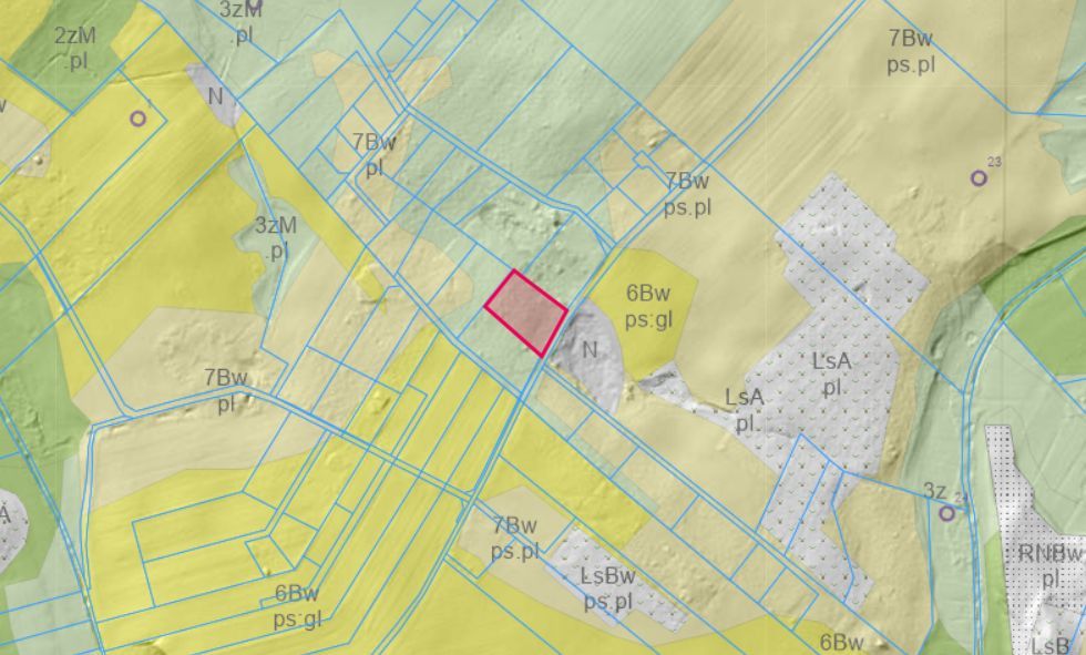 Działka budowlana Śliwice, ul. Pszenna. Zdjęcie 4