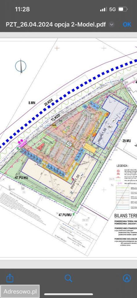 Działka budowlana Kwidzyn, ul. Plantowa
