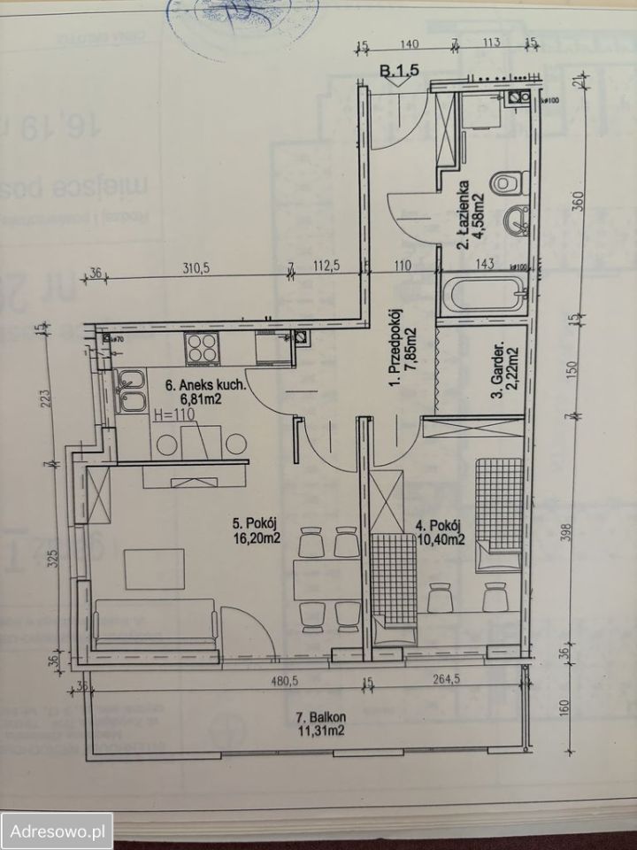 Mieszkanie 2-pokojowe Koszalin Centrum, ul. Hołdu Pruskiego. Zdjęcie 12