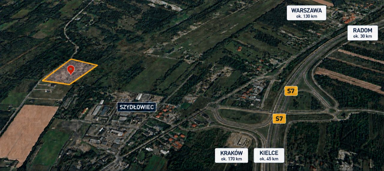 Działka inwestycyjna Szydłowiec, ul. Północna. Zdjęcie 5
