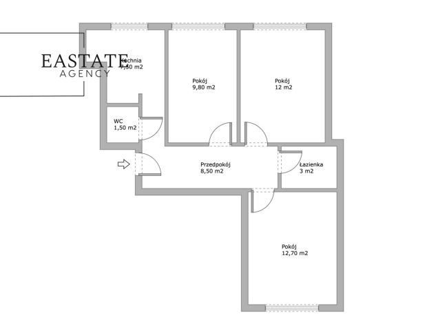 Mieszkanie 3-pokojowe Warszawa Śródmieście, ul. Aleje Jerozolimskie. Zdjęcie 6