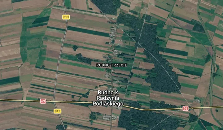 Działka rolna Rudno Rudno Trzecie