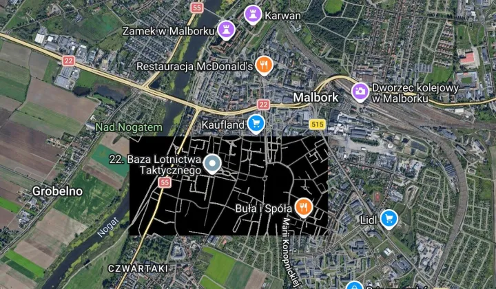 Mieszkanie 4-pokojowe Malbork Centrum, ul. Jagiellońska