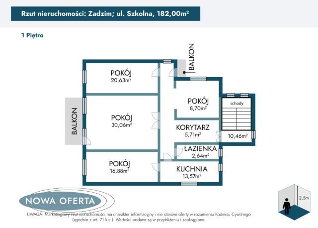 dom wolnostojący, 5 pokoi Zadzim. Zdjęcie 37