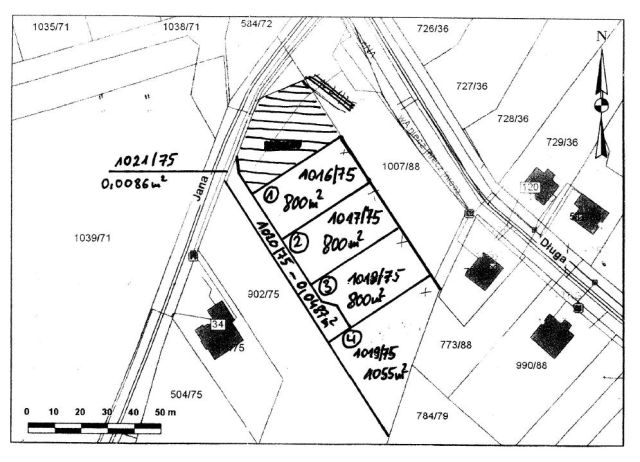 Działka budowlana Tychy Wygorzele, ul. Jana. Zdjęcie 1