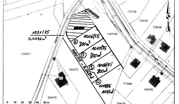 Działka budowlana Tychy Wygorzele, ul. Jana