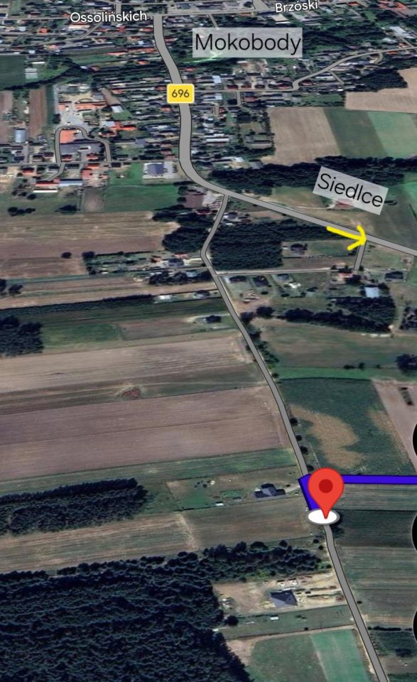 Działka rolno-budowlana Mokobody, B. Zdjęcie 1