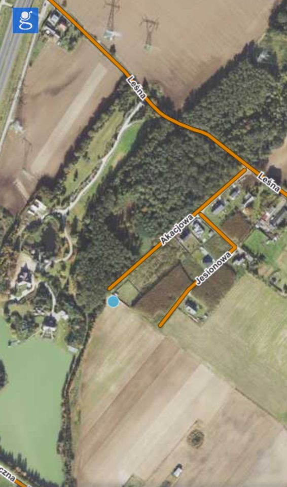 Działka budowlana Wysocko Wielkie, ul. Akacjowa. Zdjęcie 7