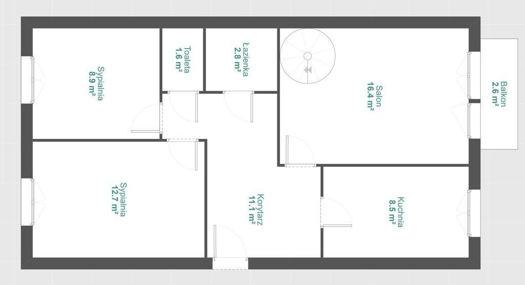 Mieszkanie 4-pokojowe Lublin Czechów Górny, ul. Ignacego Jana Paderewskiego. Zdjęcie 11