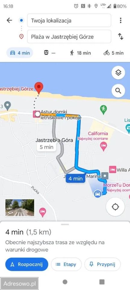 Działka budowlana Jastrzębia Góra. Zdjęcie 14