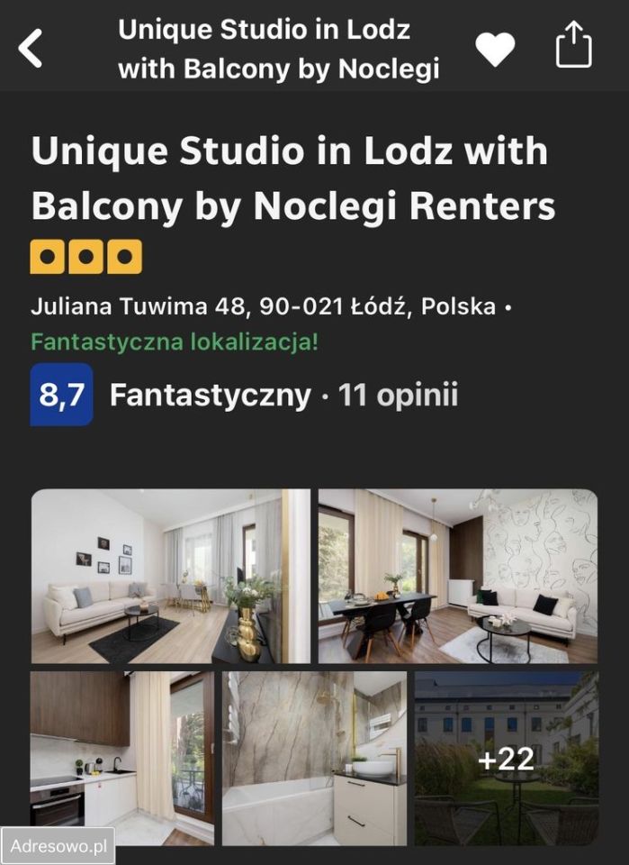 Mieszkanie 1-pokojowe Łódź Widzew, ul. Juliana Tuwima. Zdjęcie 5