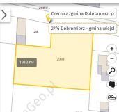 Działka rolno-budowlana Czernica