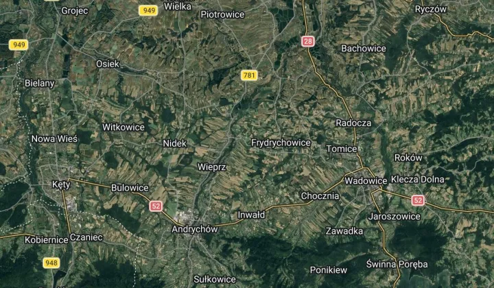 Działka rolno-budowlana Wieprz, ul. Wadowicka